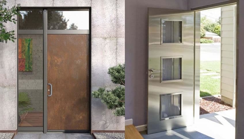 Μεταλλικές Πόρτες στο Σπίτι για Καινοτομία και Design