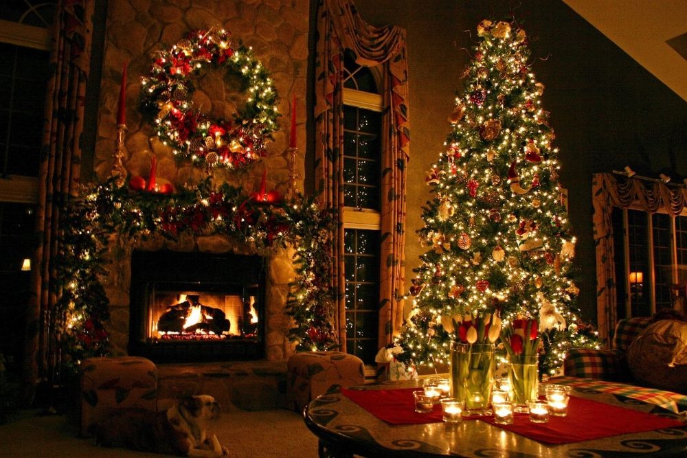 cozy χριστουγεννιάτικη διακόσμηση σπιτιού